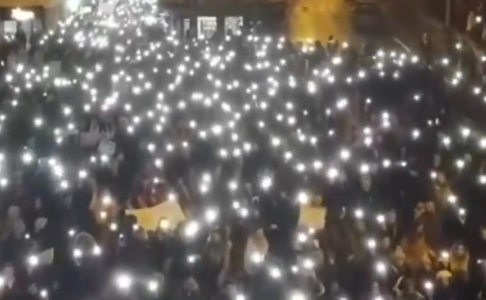 Један од протеста...
